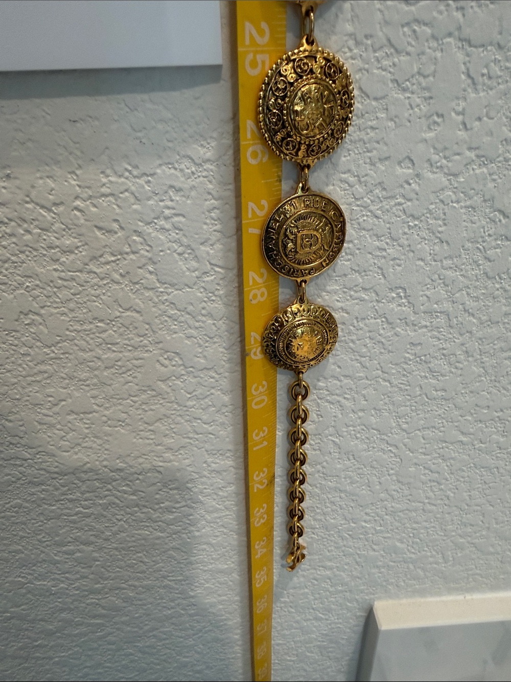 Chanel Rue 31 Cambon Belt medallion coin belt - Picture 2 of 3